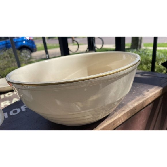 Tom & Jerry Universal Potteries Antique Bowl 4 Cups gold punch christmas xmas - Picture 3 of 5